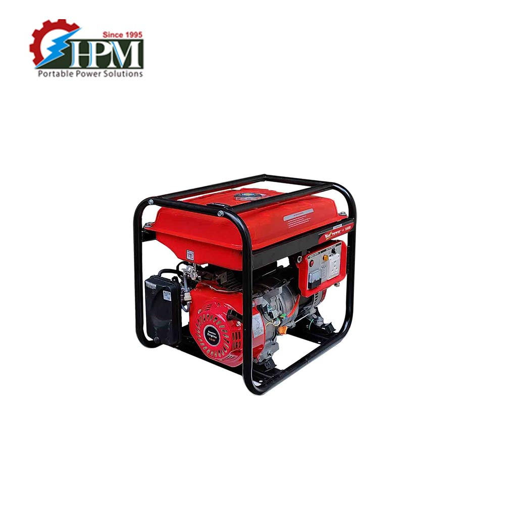2.1 KVA Recoil Start LPG & Petrol Dual Fuel Generator Model  GE-2400P